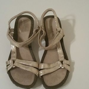Teva Metallic Sandals